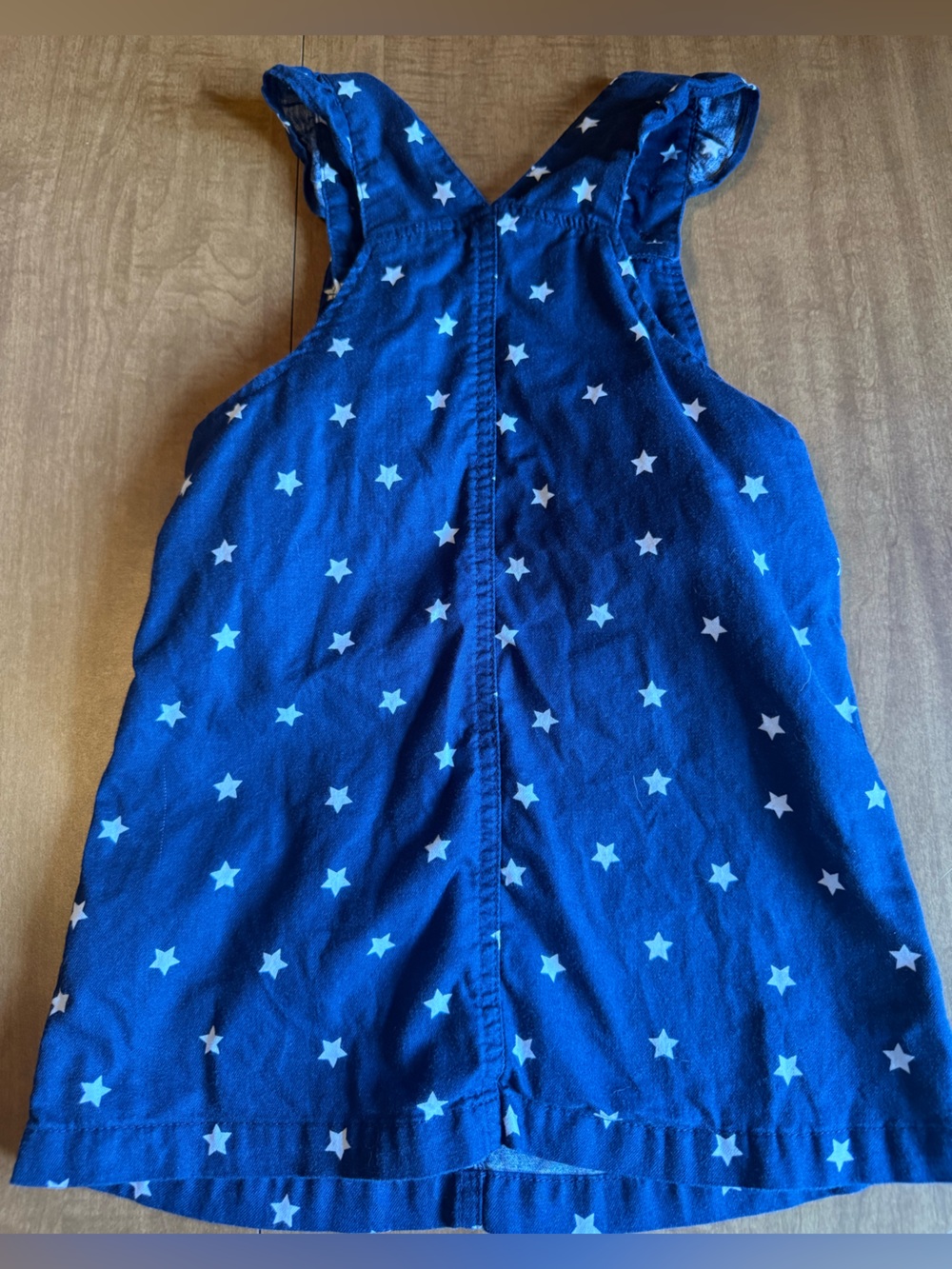 Americana Independence Day girls stars overall dress 2T EUC - Picture 2 of 4